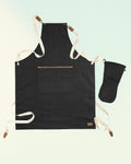Canvas Apron & Oven Mit Set — view 2