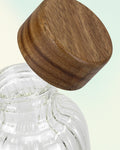 Linear Glass Drink Bottle