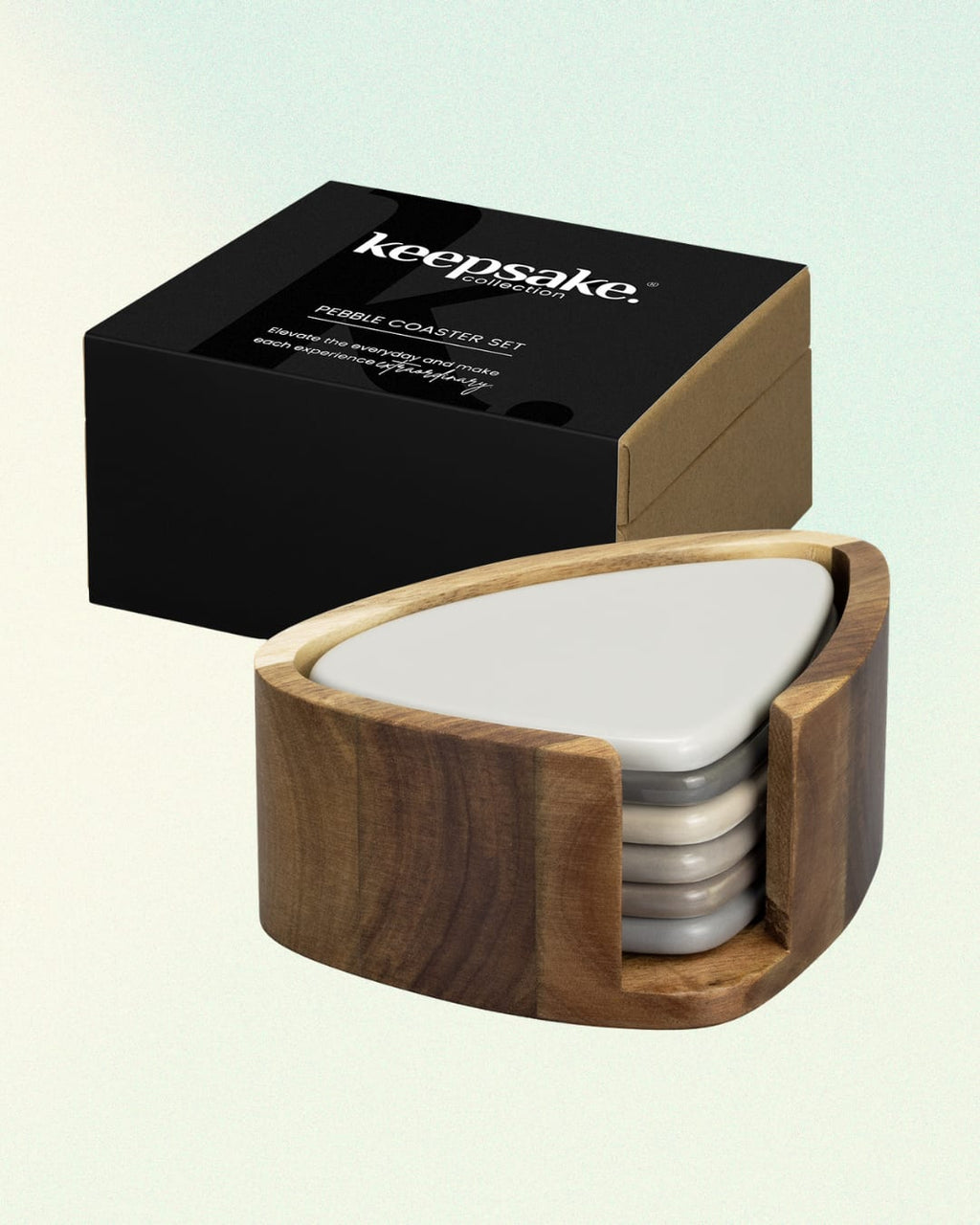 Pebble Coaster Set — view 2