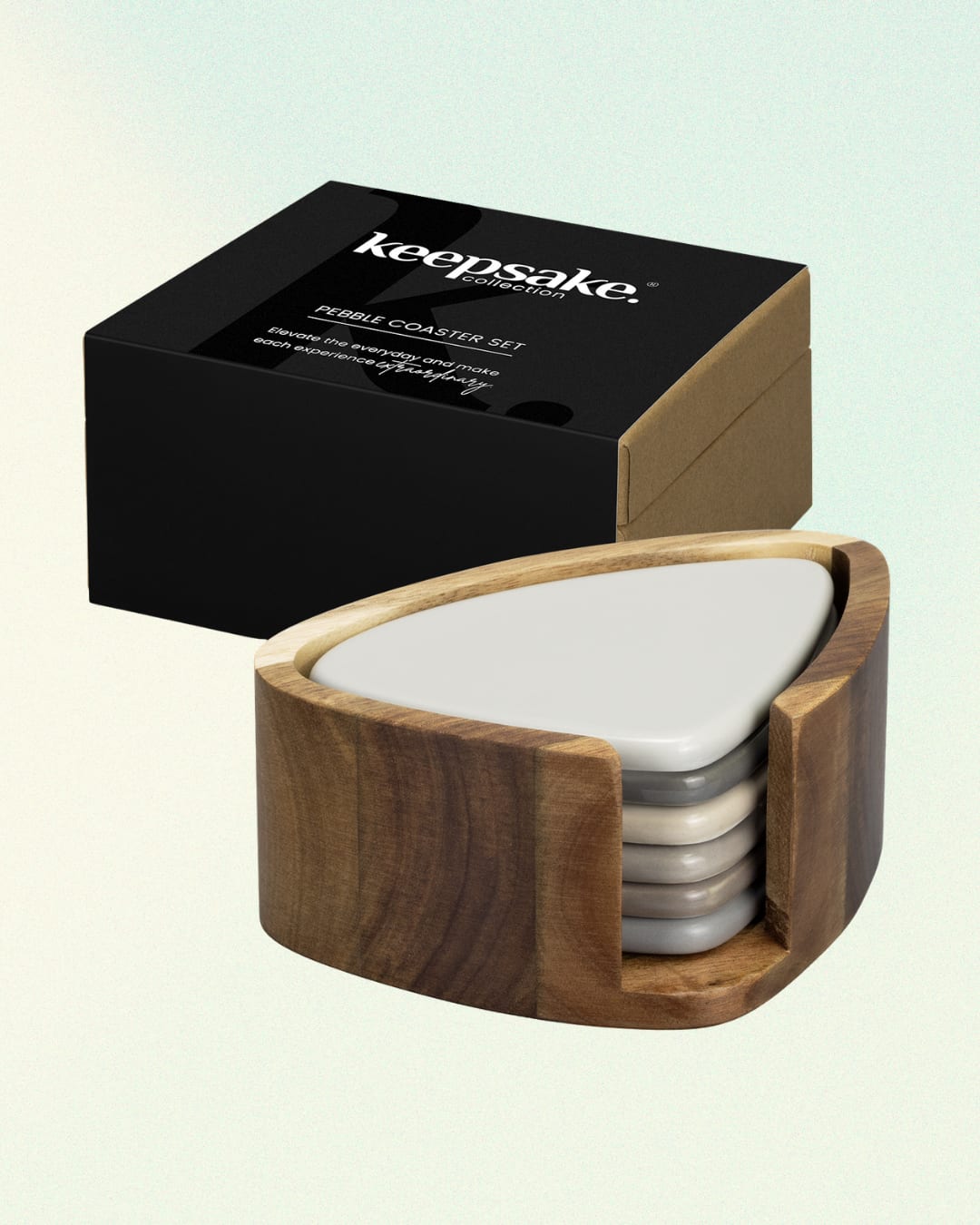 Pebble Coaster Set — view 2