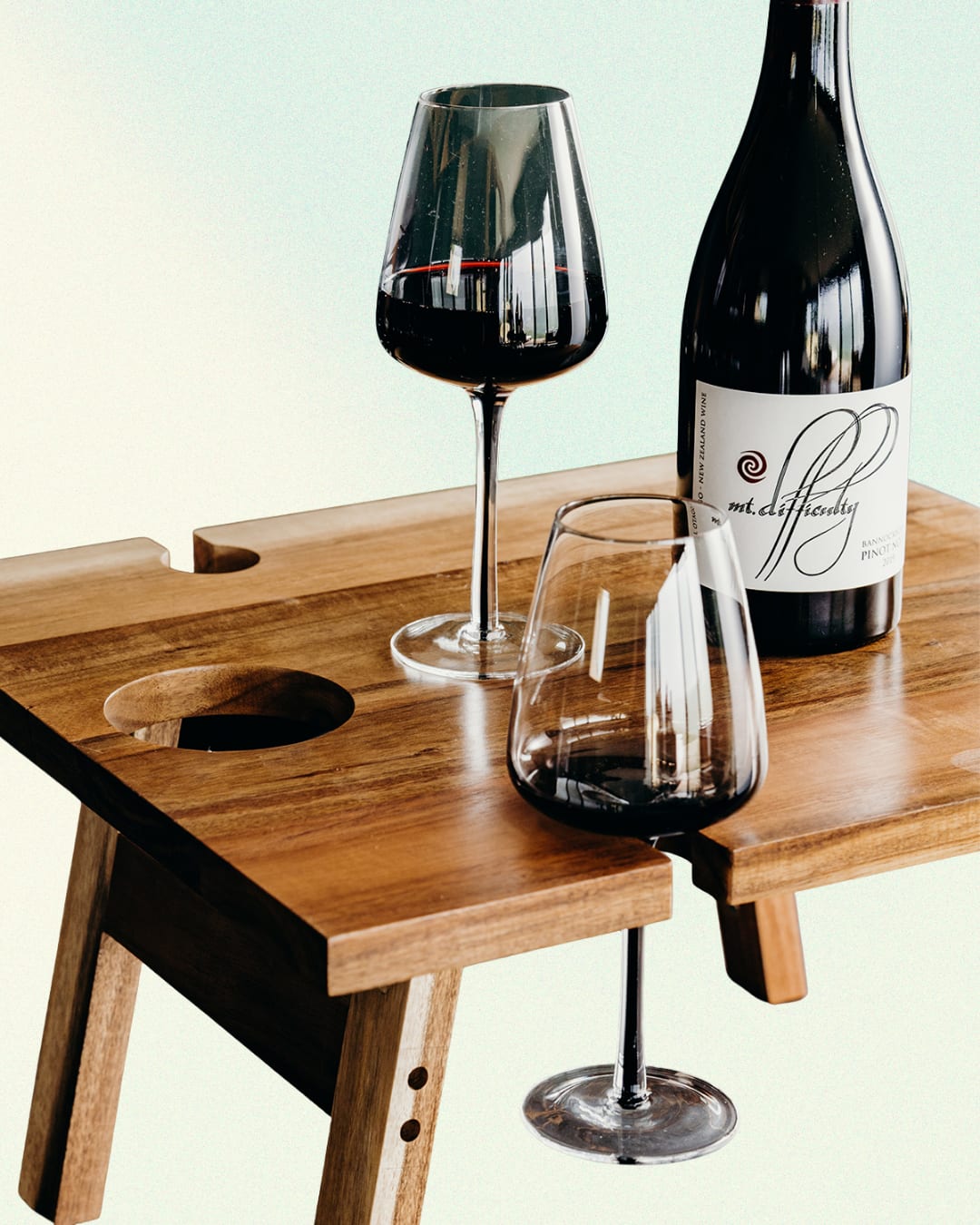 Folding Wine Table — view 2