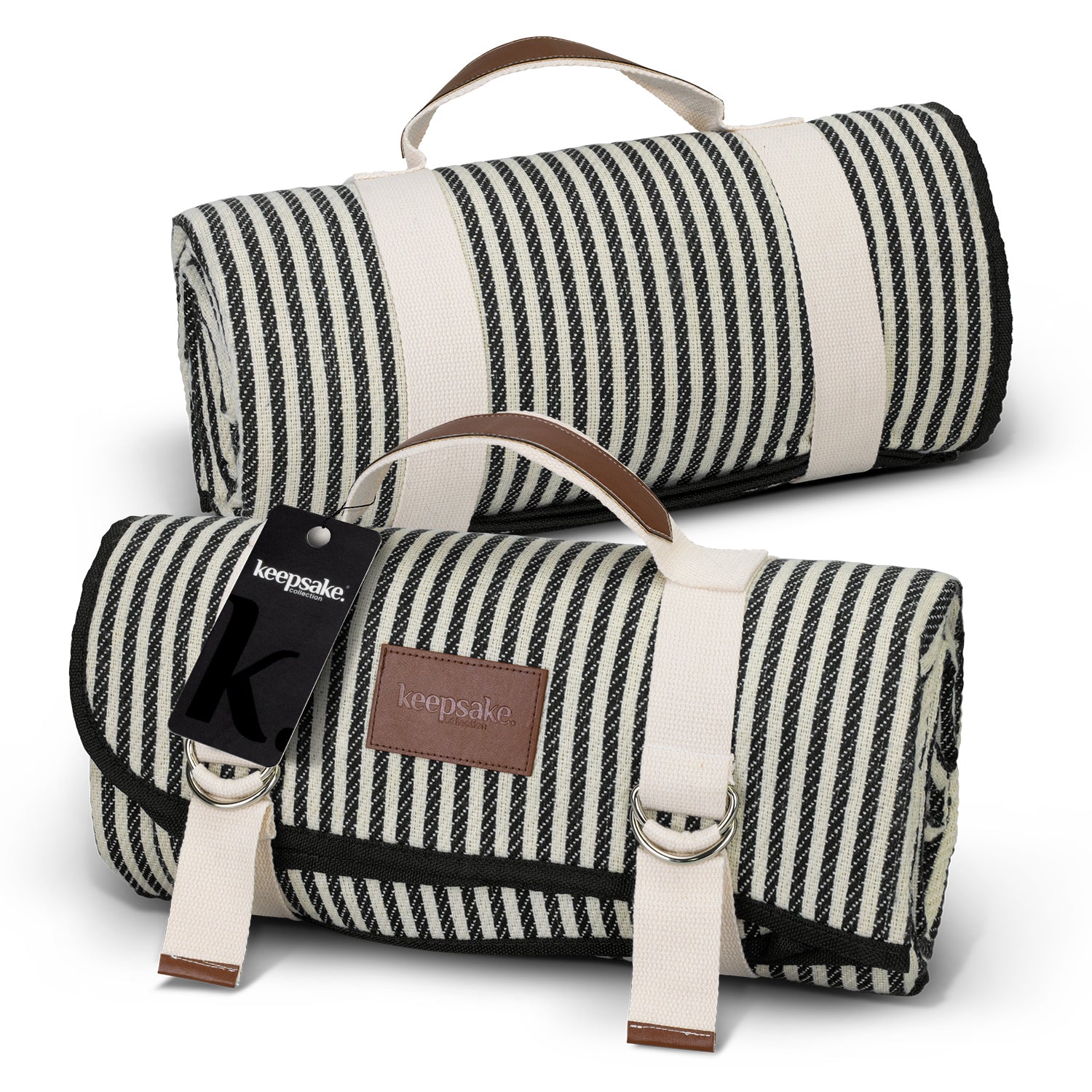 Picnic Blanket — Natural/Black